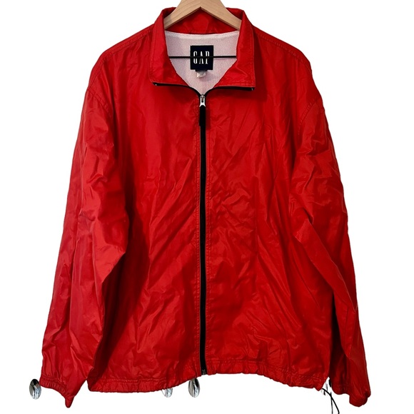 GAP Vintage Zip-Up Red Lightweight Windbreaker - XL - Picture 1 of 6